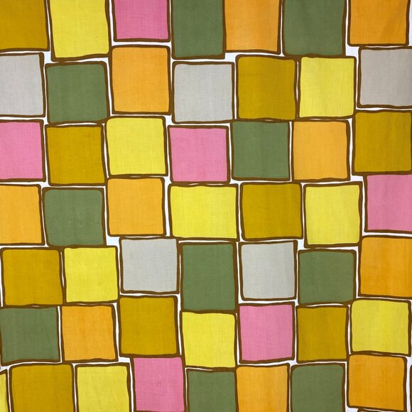 Vintage 70s sheet and two pillowcases full double / Royal Canon Roman Holiday - Picture 3 of 10